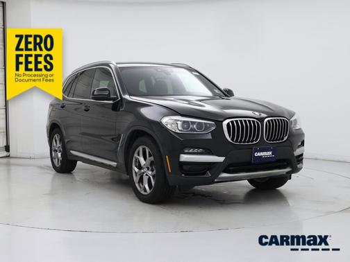Black 2021 BMW X3 XDrive30i