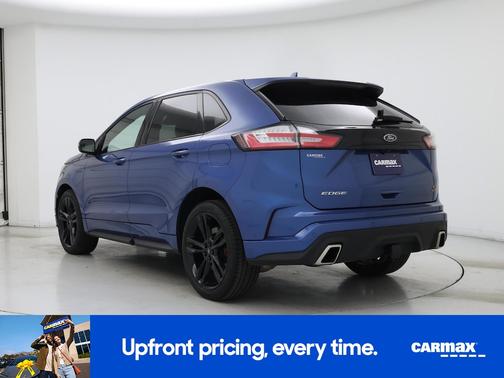 Blue 2019 Ford Edge ST