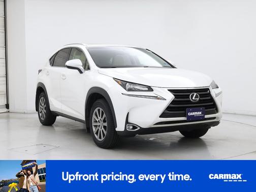White 2017 Lexus NX 200t