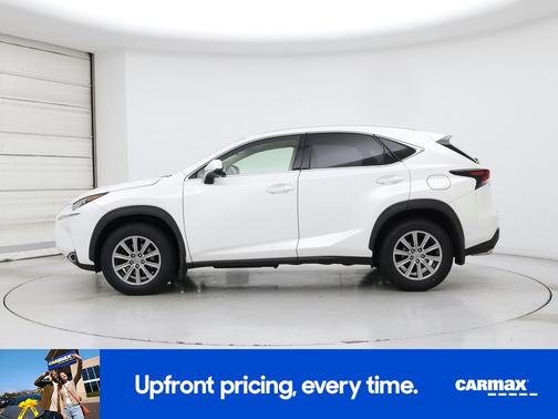 White 2017 Lexus NX 200t