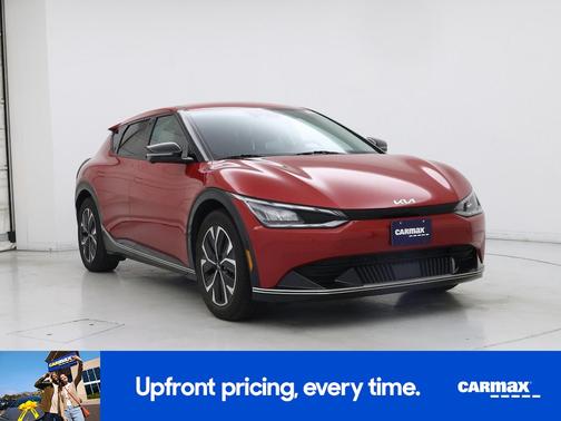 Red 2022 Kia EV6 Wind