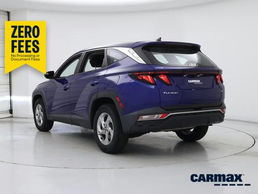 Blue 2022 Hyundai TUCSON SE