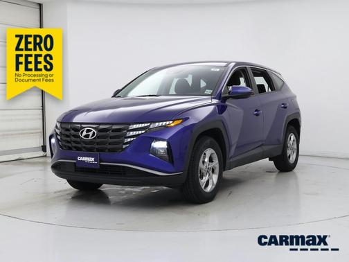 Blue 2022 Hyundai TUCSON SE