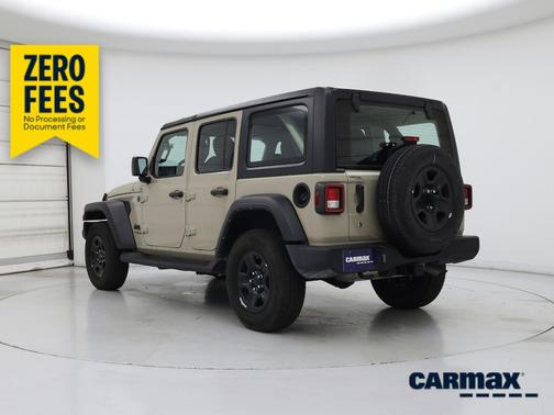 Tan 2022 Jeep Wrangler Unlimited Sport