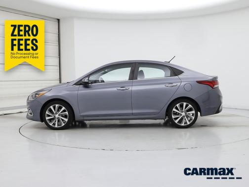 Gray 2019 Hyundai Accent Limited