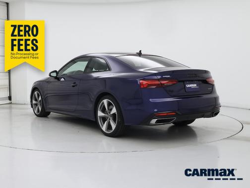 Blue 2021 Audi A5 S-Line Premium Plus