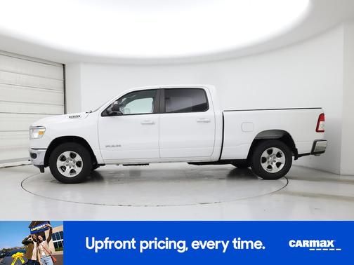 White 2021 RAM 1500 Bighorn