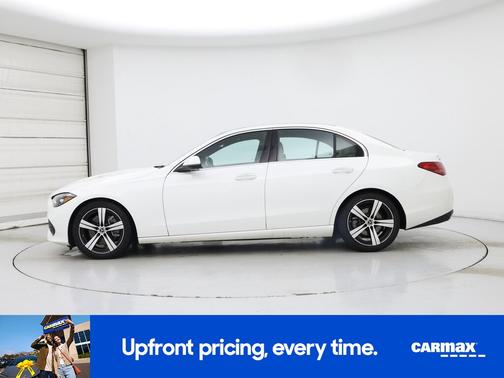 White 2022 Mercedes-Benz C-Class