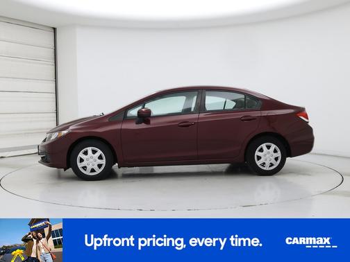 Burgundy 2014 Honda Civic LX