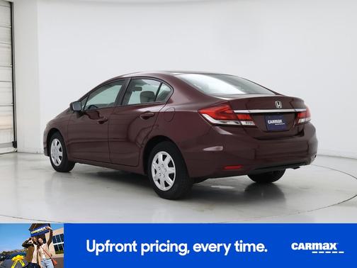 Burgundy 2014 Honda Civic LX