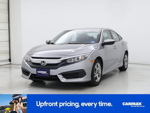 Silver 2016 Honda Civic LX