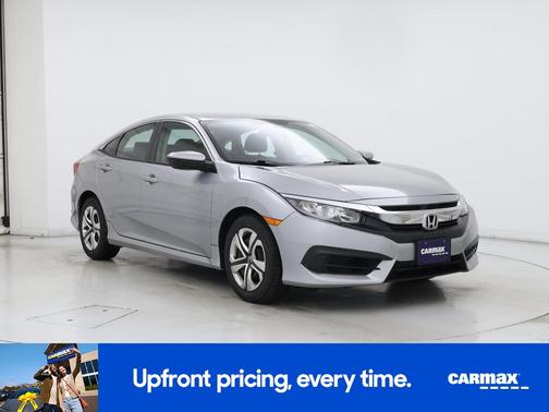 Silver 2016 Honda Civic LX
