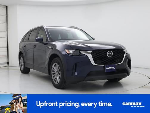 Blue 2025 Mazda CX-90 Turbo Select