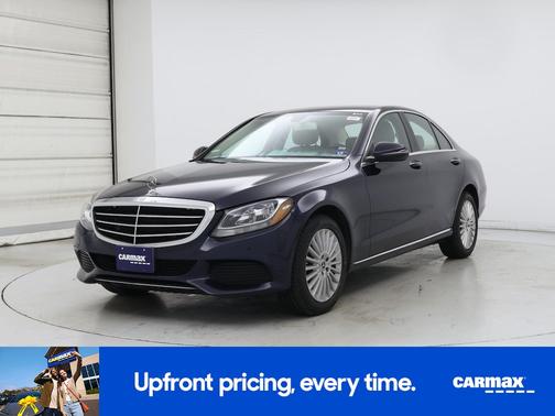 Blue 2017 Mercedes-Benz C-Class