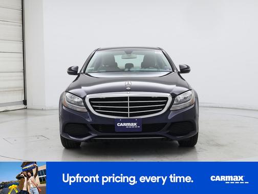Blue 2017 Mercedes-Benz C-Class
