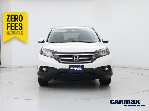 White 2014 Honda CR-V EX-L