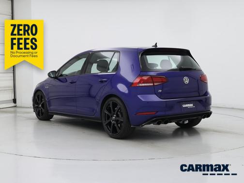 Blue 2018 Volkswagen Golf R