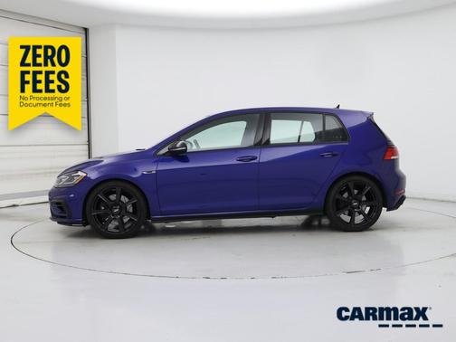 Blue 2018 Volkswagen Golf R R