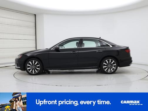 Black 2022 Audi A4 Premium