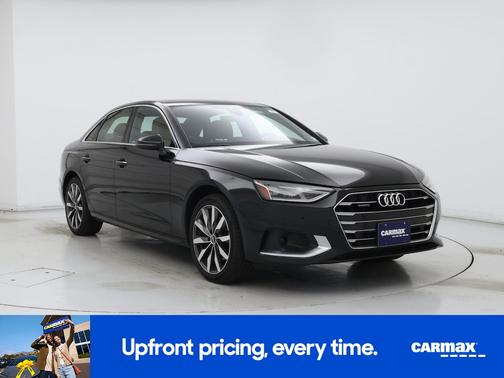 Black 2022 Audi A4 Premium