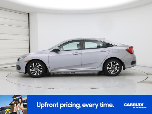 Silver 2018 Honda Civic EX