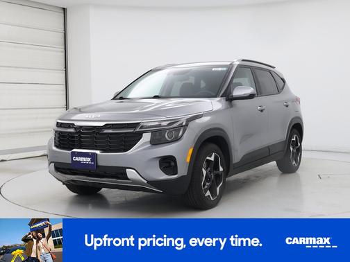 Gray 2025 Kia Seltos S