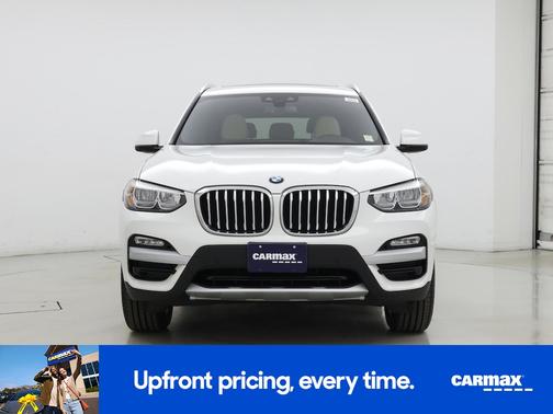 White 2019 BMW X3 XDrive30i