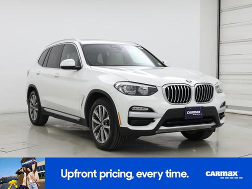 White 2019 BMW X3 XDrive30i