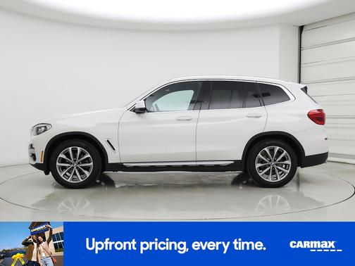 White 2019 BMW X3 XDrive30i