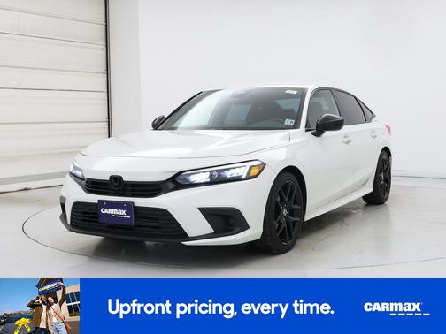 White 2023 Honda Civic Sport