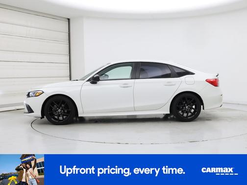 White 2023 Honda Civic Sport