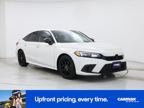 White 2023 Honda Civic Sport