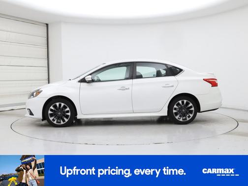 White 2017 Nissan Sentra SR