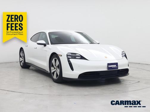 White 2021 Porsche Taycan