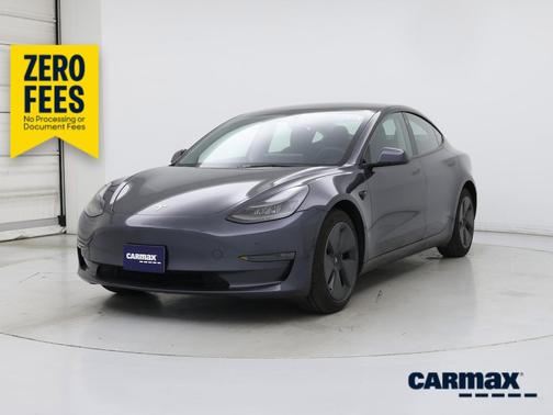 Gray 2023 Tesla Model 3