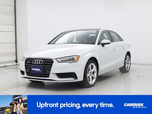 White 2015 Audi A3 Premium