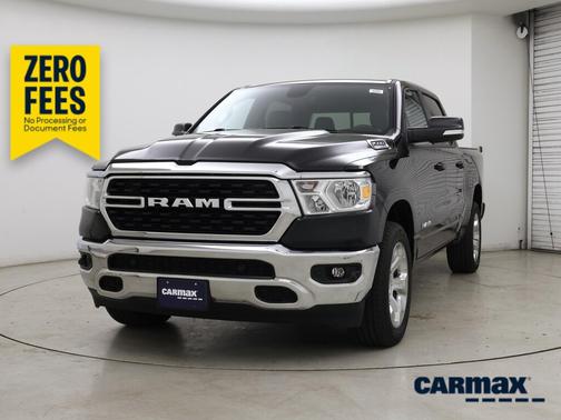 Black 2022 RAM 1500 Bighorn
