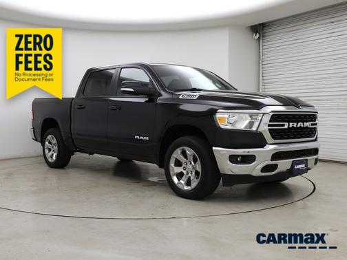 Black 2022 RAM 1500 Bighorn