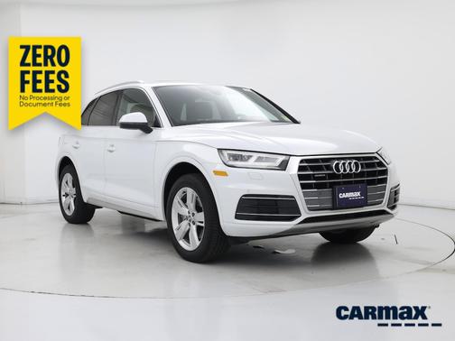 White 2019 Audi Q5 Premium Plus