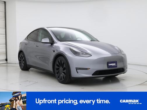 Silver 2024 Tesla Model Y Performance