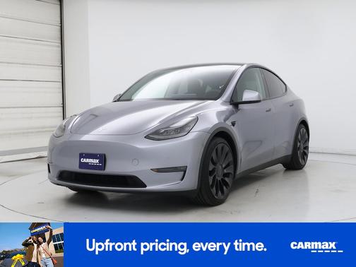 Silver 2024 Tesla Model Y Performance