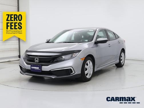 Silver 2019 Honda Civic LX