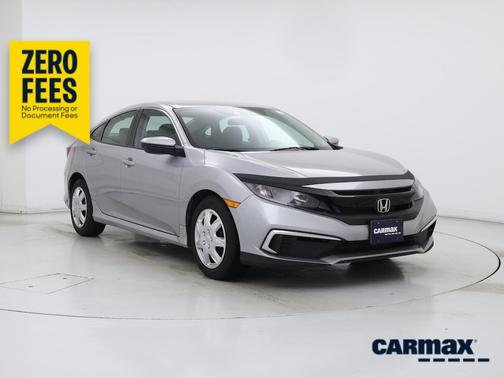 Silver 2019 Honda Civic LX