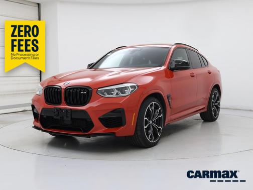 Red 2020 BMW X4 Competition