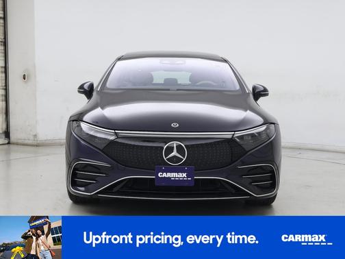 Blue 2022 Mercedes-Benz EQS 450+