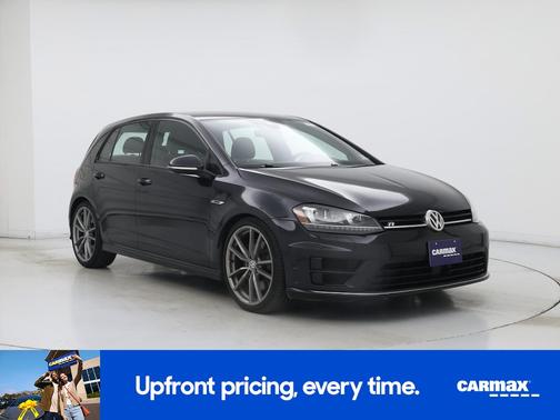 Black 2017 Volkswagen Golf R