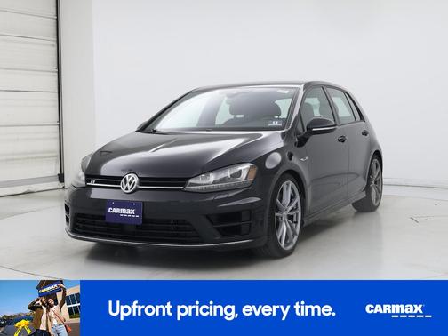 Black 2017 Volkswagen Golf R