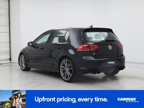 Black 2017 Volkswagen Golf R