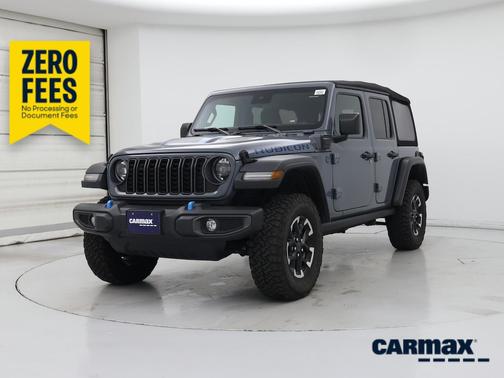 Gray 2024 Jeep Wrangler 4xe Rubicon