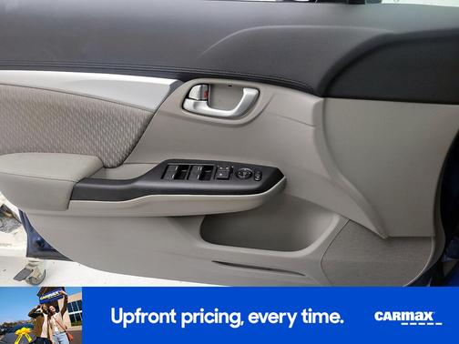 Blue 2014 Honda Civic EX